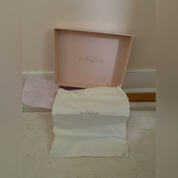 New In Box! Alexandre Birman Clarita 75 Flare Mettalic Silver Sandal 37.5 - Picture 10 of 15